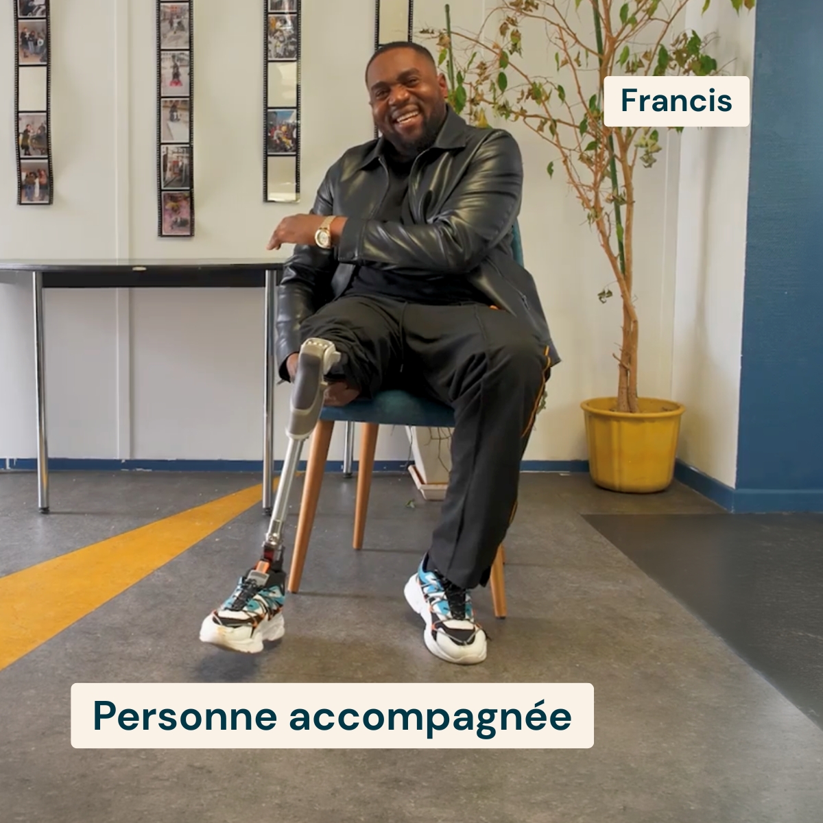 Témoignage de Francis, personne accompagnée par APF France handicap