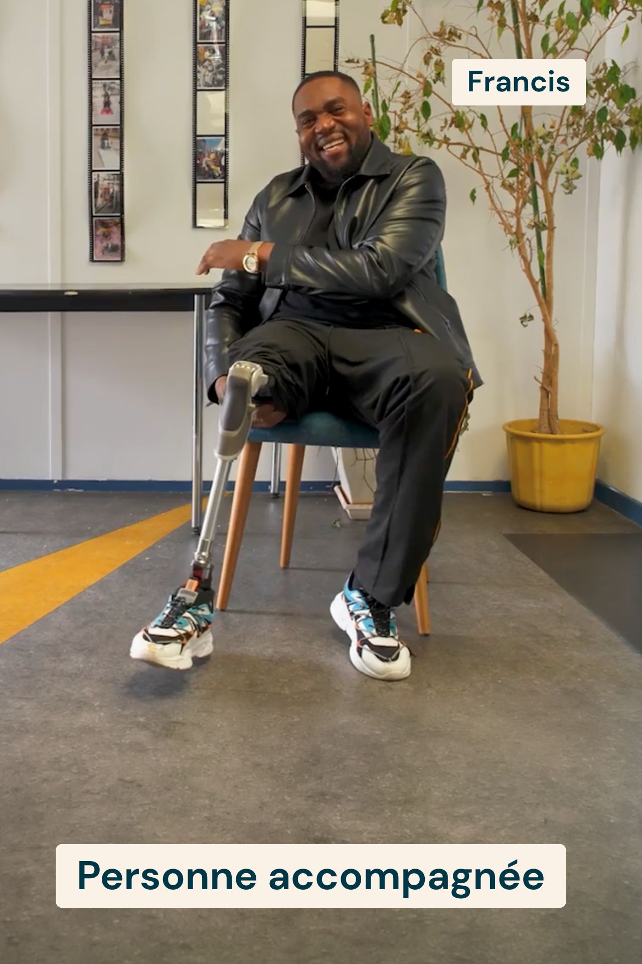 Témoignage de Francis, personne accompagnée par APF France handicap